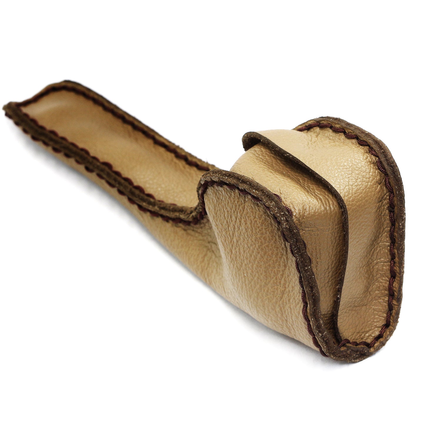 Pipe Partner, luxury case for straight pipes, Caramel Color
