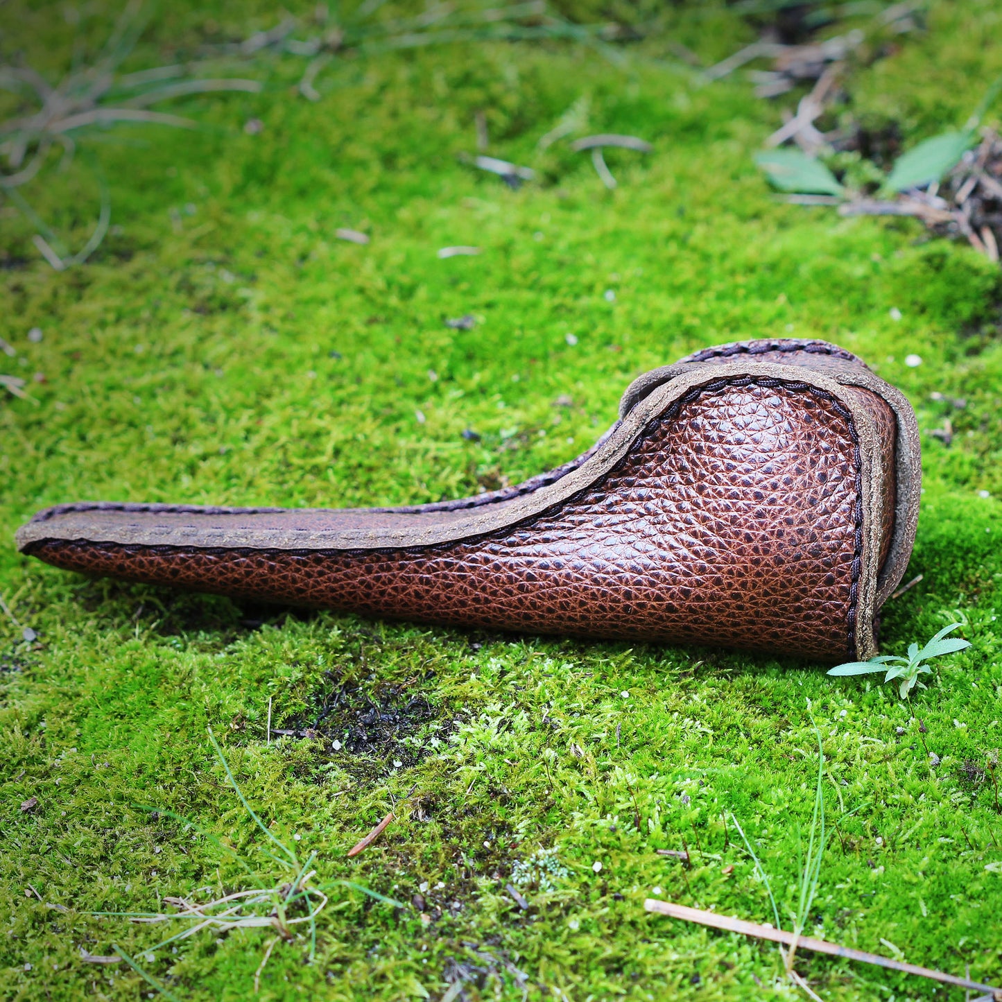 Pipe Partner, luxury case for straight pipes, Pecan Color